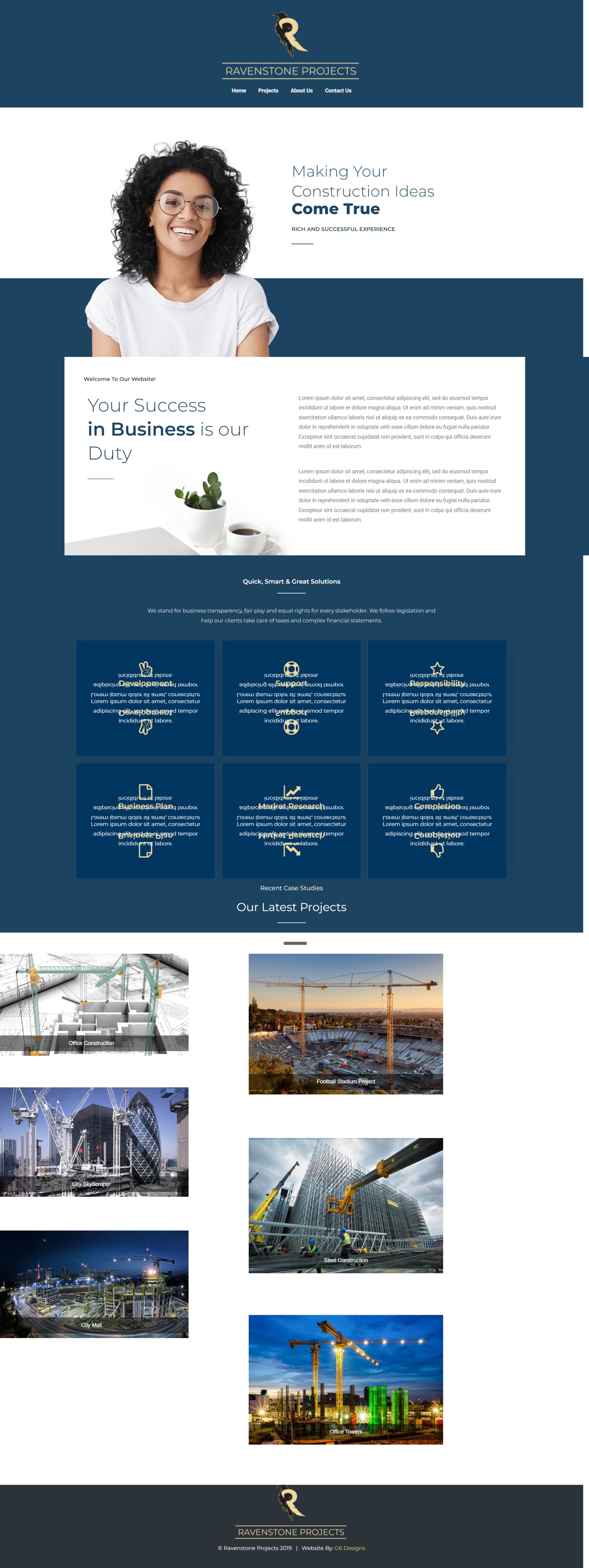 A Building Company Website