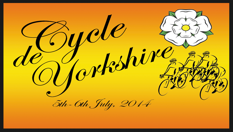 Tour De Yorkshire Metal Sign Design
